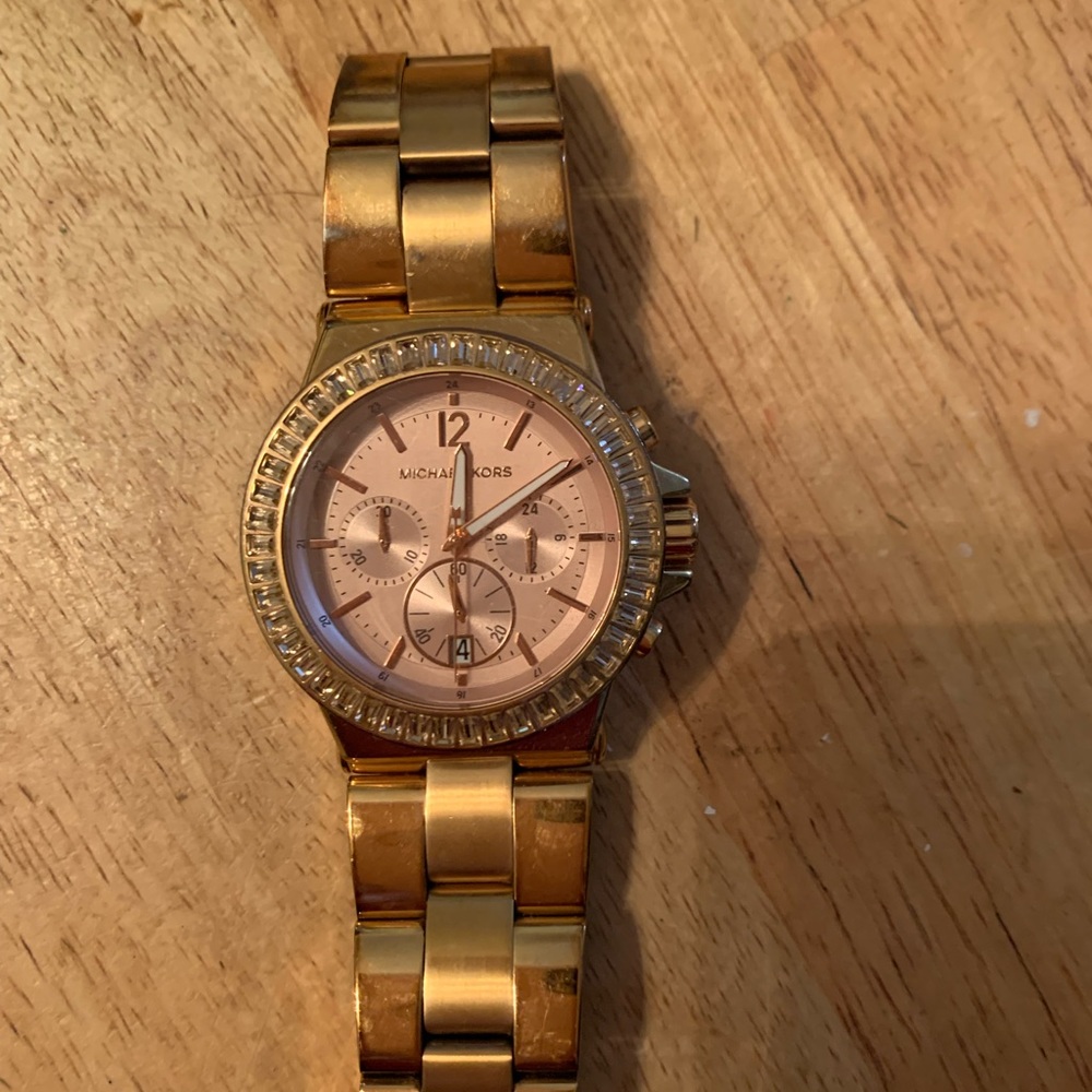 Michael Kors Rose Gold watch ladies